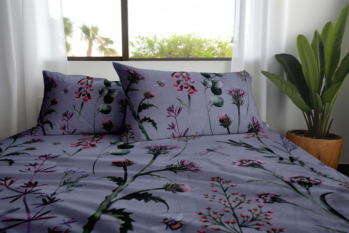 Wild Blossom – Vintage Floral Bedding Set