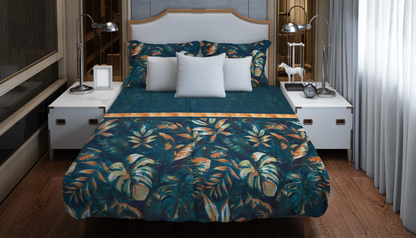 Tropical Midnight – Exotic Jungle Bedding Set